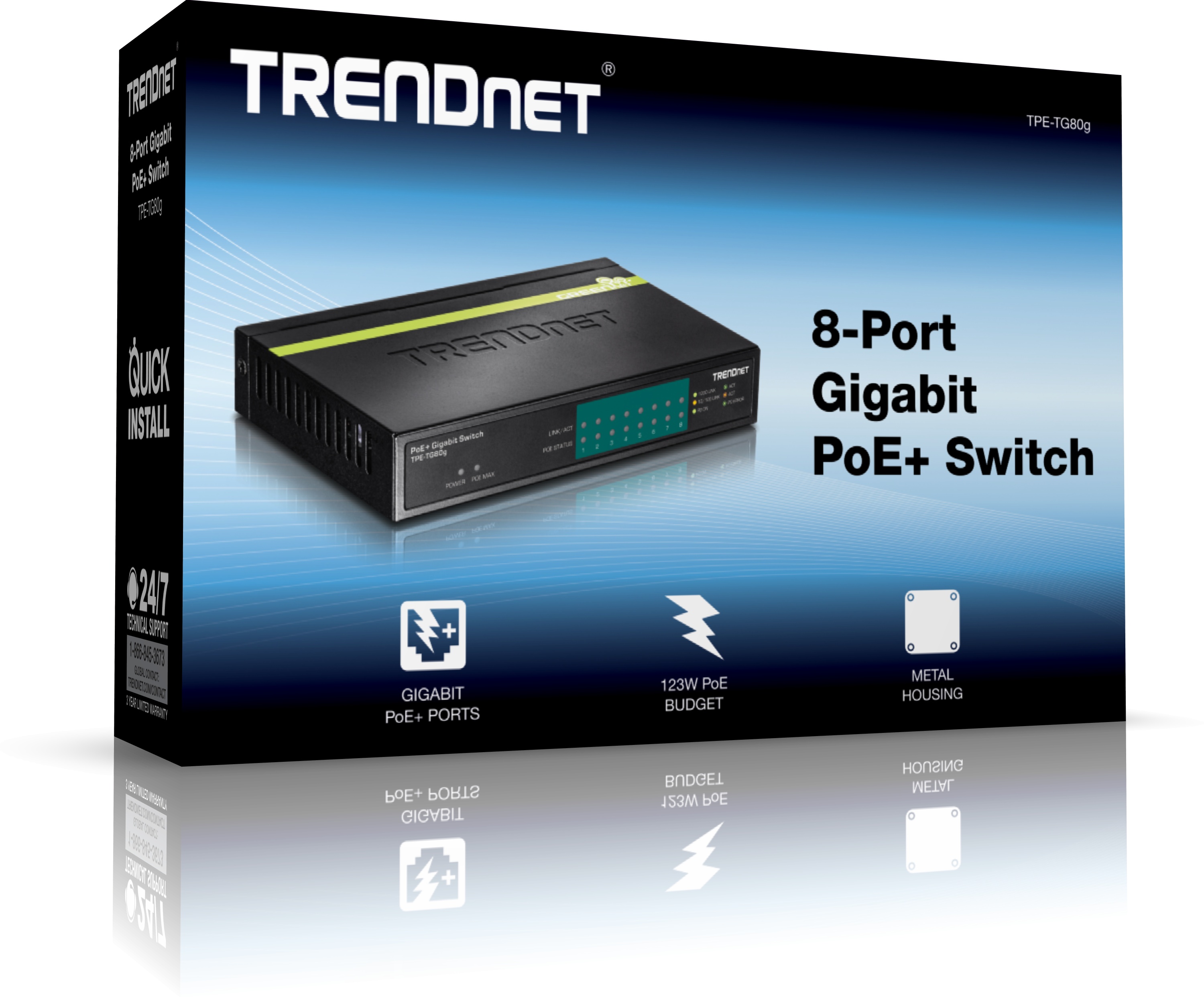 Tg 44. Коммутатор TRENDNET TPE-s44 8 портовый. TRENDNET 8-портовый POE коммутатор. TRENDNET TPE s80 POE Switch. POE Switch TRENDNET TPE-s44.
